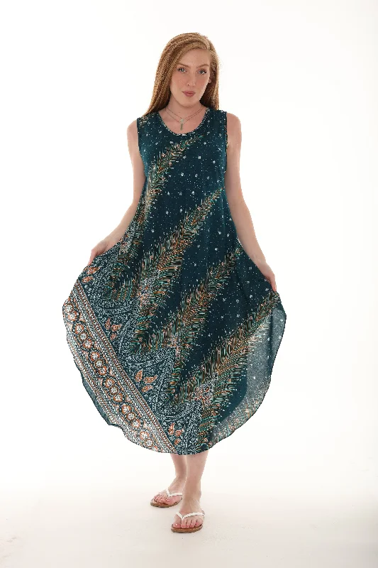 Get It Before It’s Gone!Floral Print Sleeveless Dress