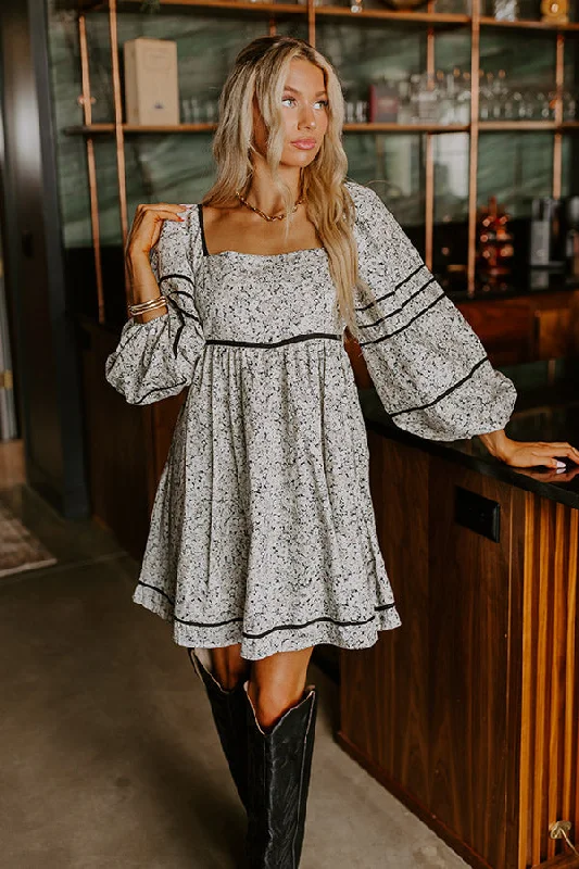The Best Sale of the Year!French Cottage Floral Mini Dress