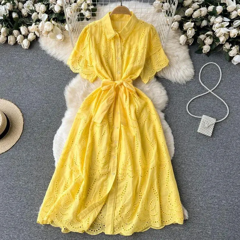 The Best Offers Are Here!Ginny Cotton Dress