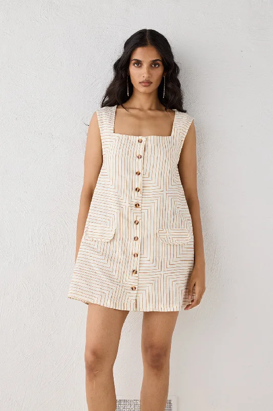 Enjoy Huge Discounts Now!Heidi Linen Mini Dress Juno