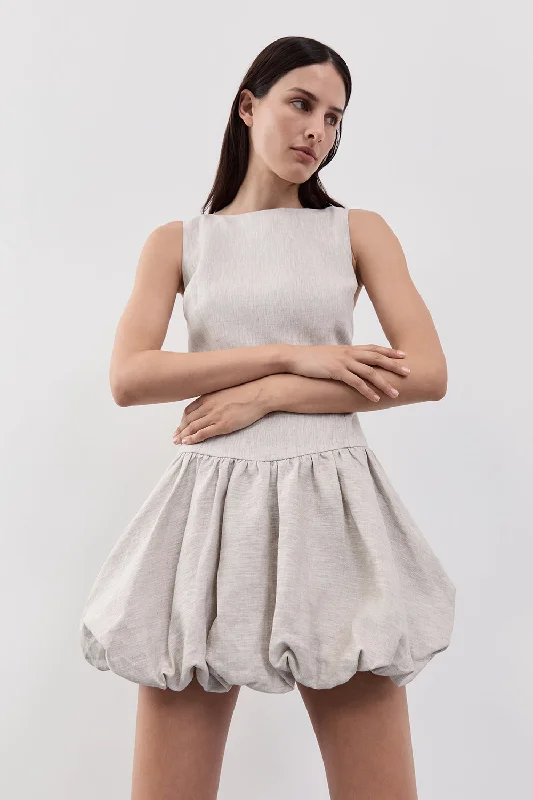 Price Drops You’ll Love!IRINA NATURAL BUBBLE MINI DRESS