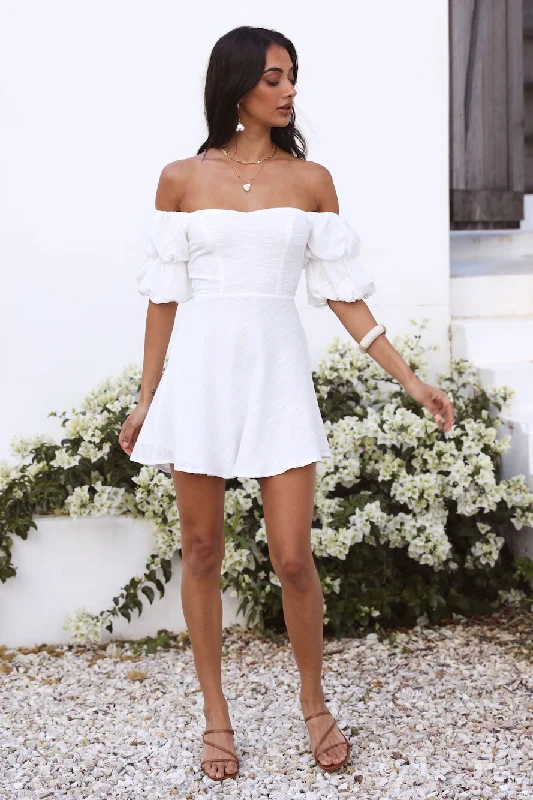 Get It Before It’s Gone!Lil Hearts Dress White