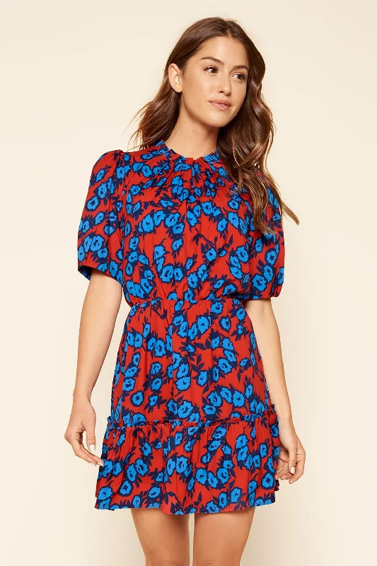 Don’t Wait – Deals Won’t Last!Mira Mar Floral Puff Sleeve Dress