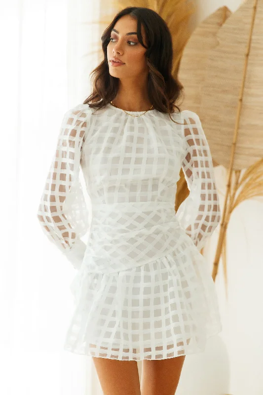Get More for Less!Moonlit Water Dress White