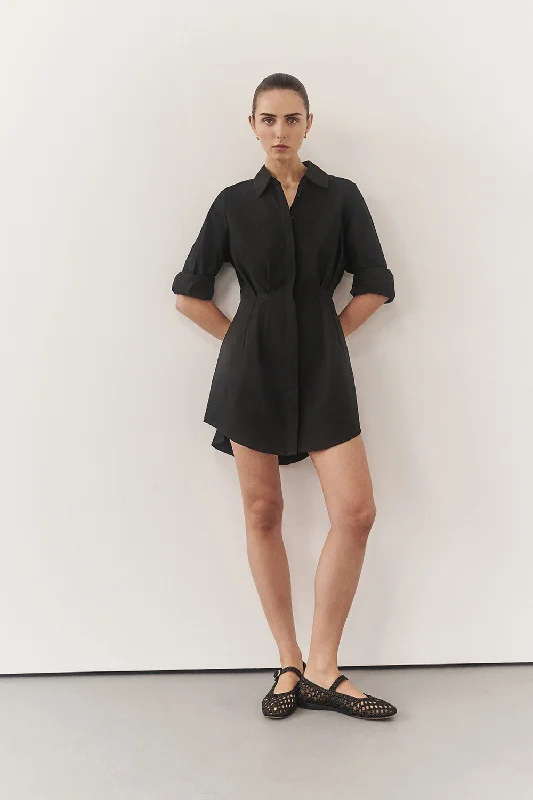 Every Deal is a Steal!RACHEL BLACK SHIRT MINI DRESS