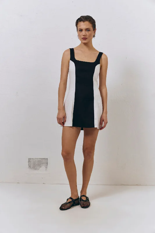Your Favorite Sale is Back!Saskia Linen Mini Dress Black