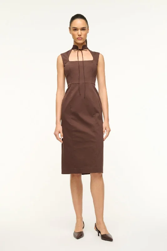 Your Shopping Wish, Our Discount Command!MARIANO DRESS | DARK CHOCOLATE