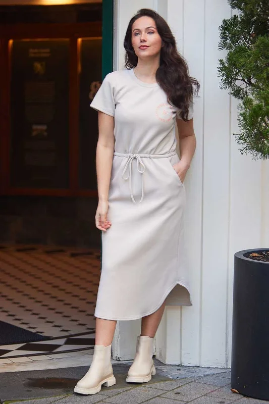 Shop Early, Save Big!Stevie Midi Dress Beige