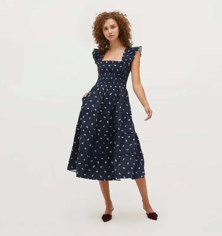 Don’t Wait – Deals Won’t Last!The Ellie Nap Dress - Navy Autumn Paisley