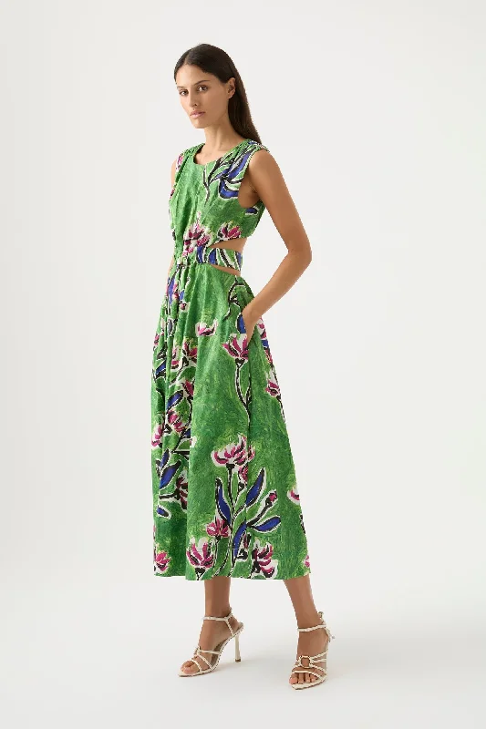 Exclusive Savings This Week!Zorina Tie Midi Dress